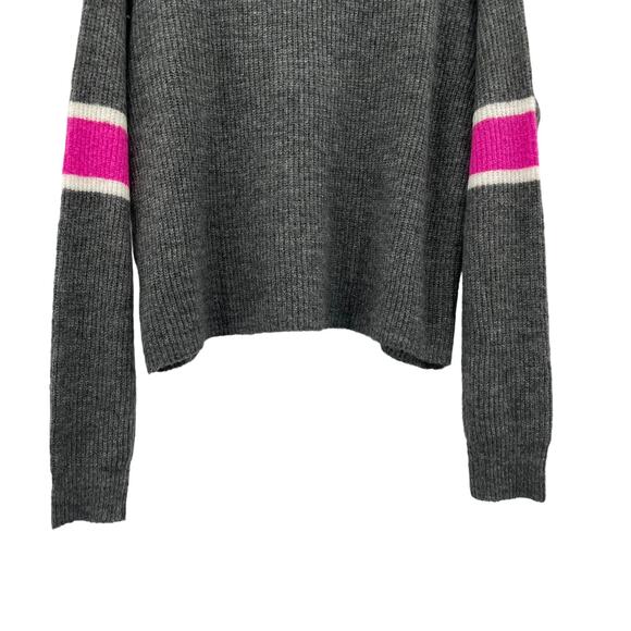 h Women Mock Neck Pullover Long Sleeve Knitted Sweater - Picture 10 of 11